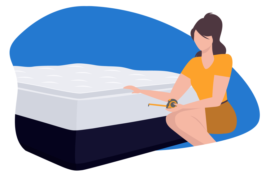 Mattress thickness